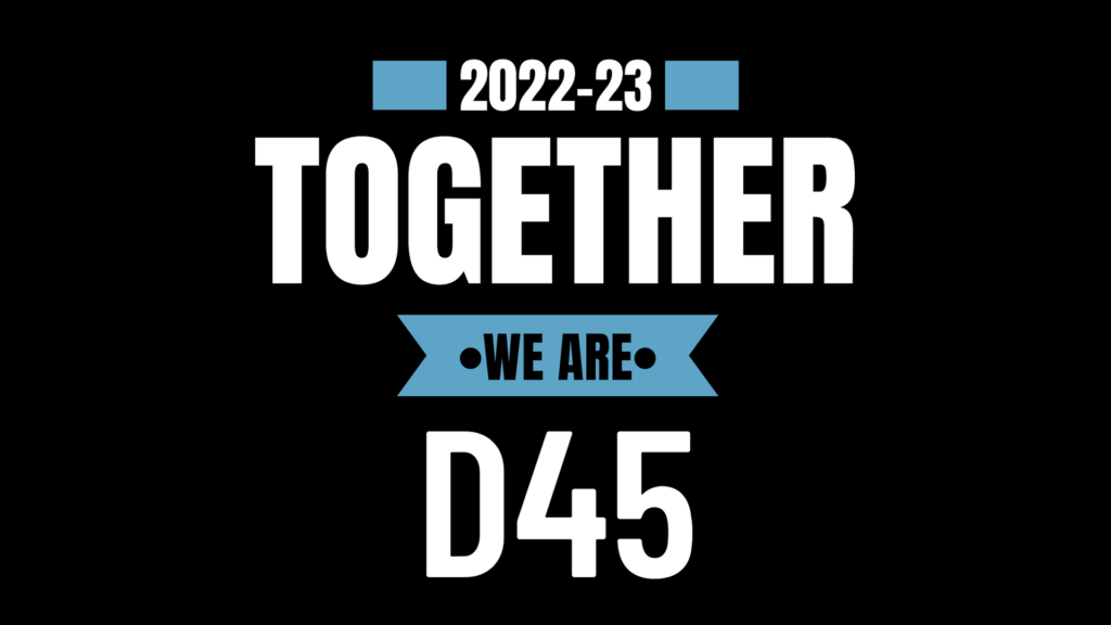 together we are d45