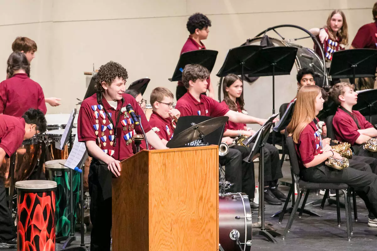 Jackson-area bands perform spring concert - District 45